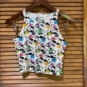 Minnie Mouse crop top